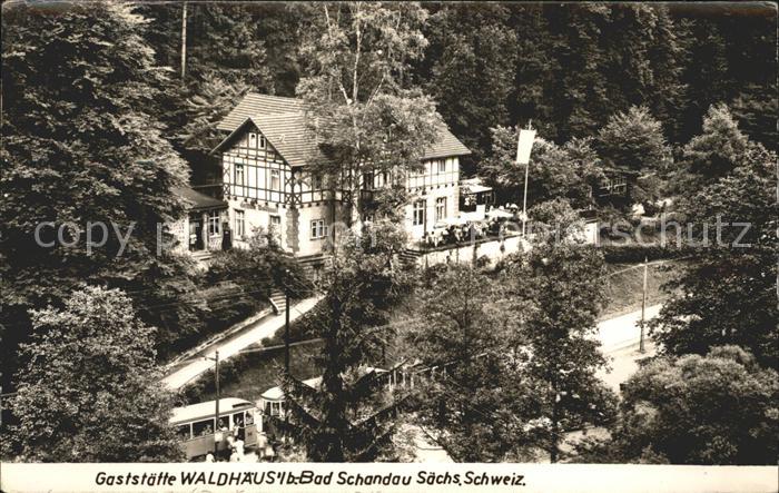Bad Schandau Gaststaette Waldhaeusl