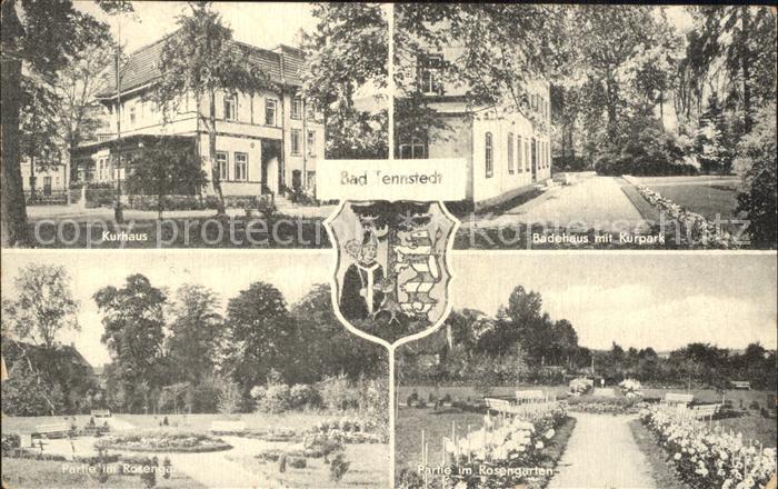 Bad Tennstedt Kurhaus Badehaus Kurpark Rosengarten