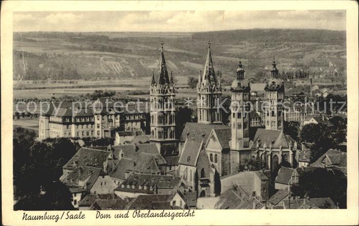 Naumburg Saale Dom und Oberlandesgericht