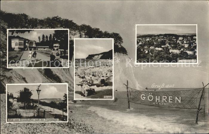 Goehren Ruegen Musikpavillon Strand Total Strandcafe Promenade