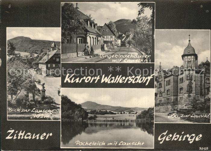 Waltersdorf Zittau Lausche Umgebindehaeuser Pocheteich HOG Zur Lausche