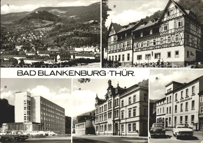 Bad Blankenburg Total FDGB Erholungsheime Albert Haehnel und Magnus Poser FDGB E
