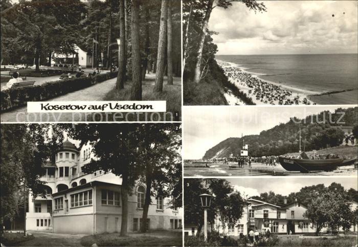 Koserow Ostseebad Usedom Kurplatz FDGB Erholungsheim Walter Ulbricht Keldis Spei