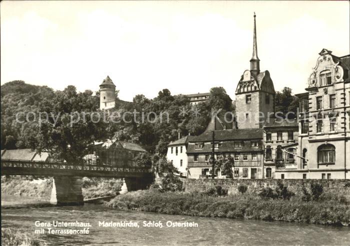 Untermhaus Gera Marienkirche Schloss Osterstein Terrassencafe