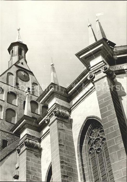 Freiberg Sachsen Dom Kurfuerstl Begraebniskapelle Ostgiebel