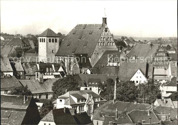 Freiberg Sachsen Blick zum Dom