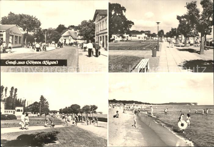 Goehren Ruegen Strand Promenade