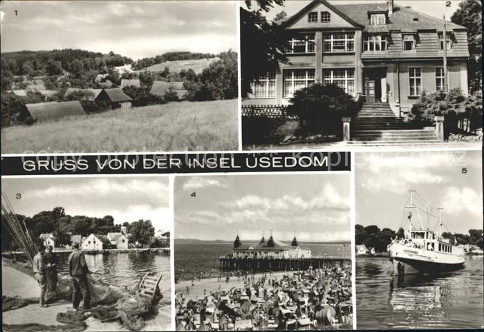 Usedom Mecklenburg-Vorpommern Benz Korswandt Gaststaette Idyll am Wolgastsee Kam