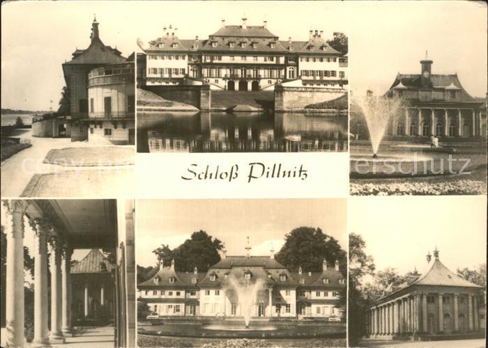Pillnitz Schloss Pillnitz Teilansichten