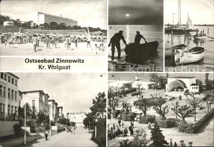 Zinnowitz Ostseebad Ferienheim Roter Oktober Fischer Strand Am Achterwasser Prom