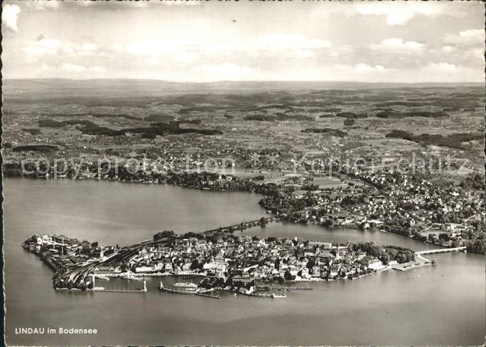 Lindau Bodensee Fliegeraufnahme