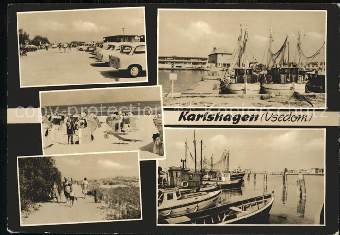 Karlshagen Promenade Fischereihafen Strandweg Strandpartie