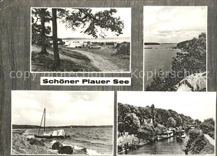 Plauer See Camping Seeblick Kueste Kanal