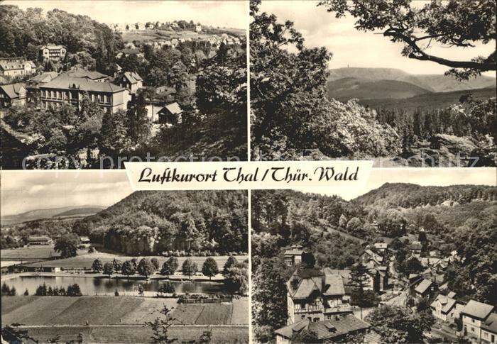 Thal Ruhla Teilansichten Panorama