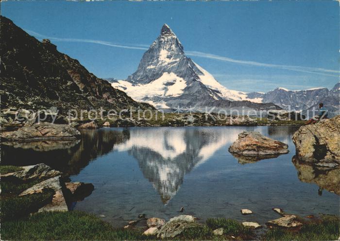 Riffelsee Tirol mit Matterhorn