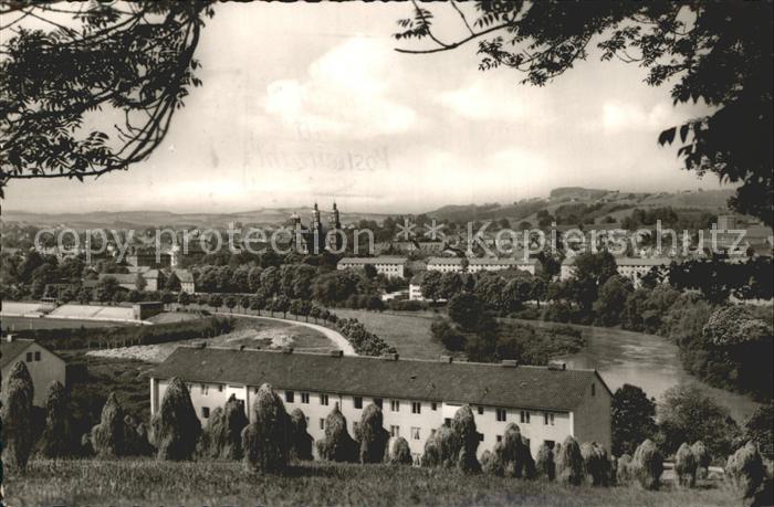 Kempten Allgaeu Panorama mit Wierlinger Wald Buchen Mariaberg