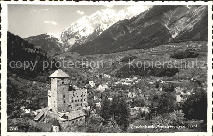 Landeck Tirol Schloss Parseiergruppe