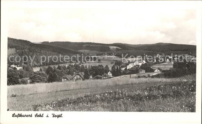 Sohl Bad Elster Panorama Luftkurort