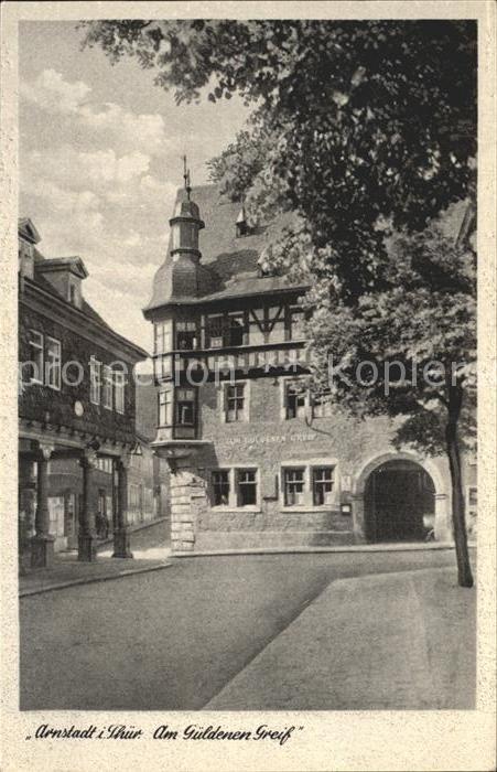 Arnstadt Ilm Am Gueldenen Greif
