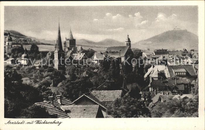Arnstadt Ilm mit Wachsenburg