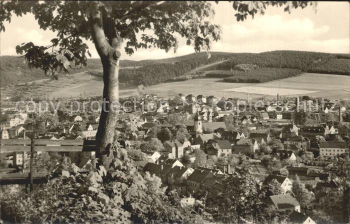Olbernhau Erzgebirge Panorama Blick gegen Hainberg Fluren