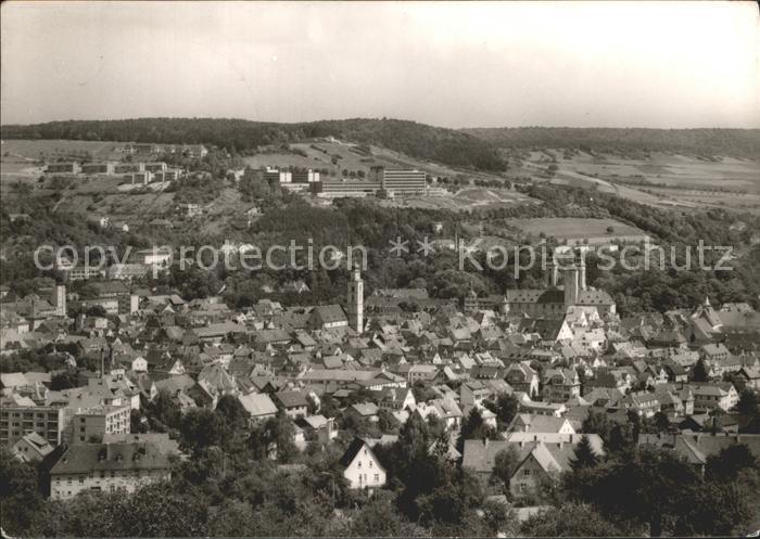 Bad Mergentheim Stadtbild mit Klinik