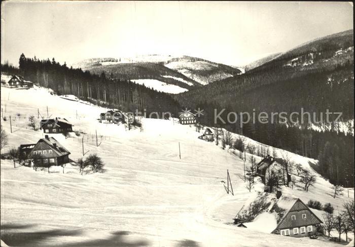 Strazne Krkonose Winter im Riesengebirge