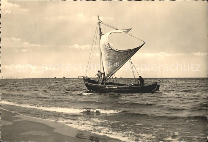 Ahlbeck Ostseebad Strand Fischerboot