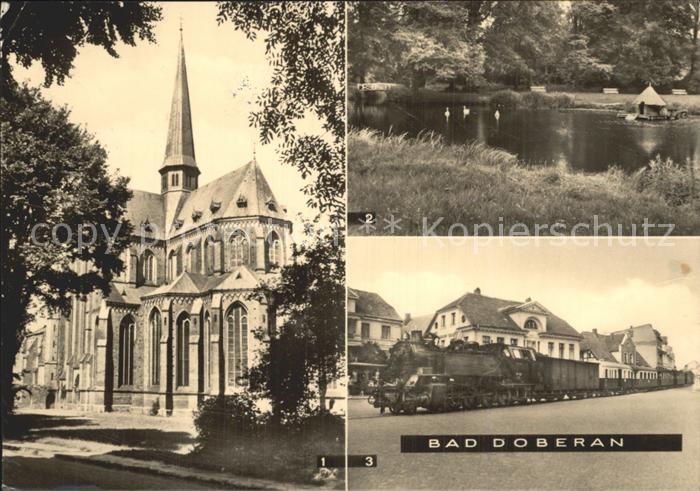 Bad Doberan Klosterkirche Sebastian Bach Garten Baederbahn Dampflokomotive