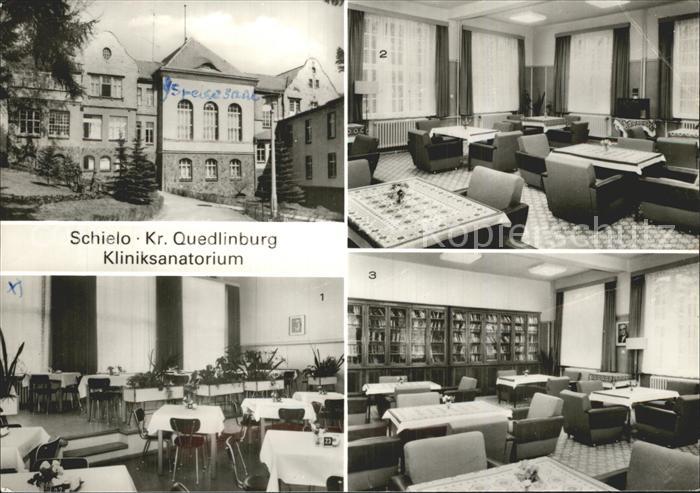 Schielo Harz Kliniksanatorium Speisesaal Klubraum