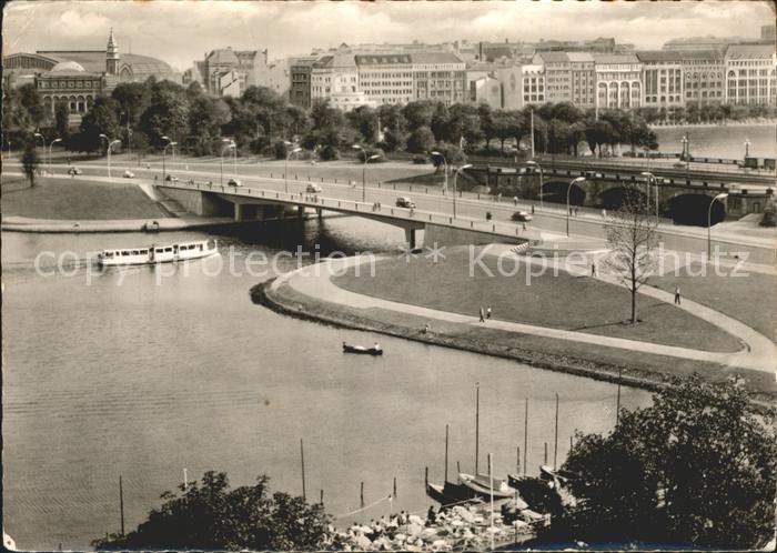 HAMBURG  CITY Lombardsbruecken