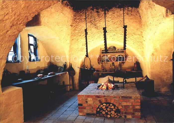 Falkenstein Harz Burg Falkenstein Spaetgotische Kueche