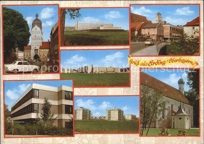 Erding Kirche Neubauten Hochhaeuser