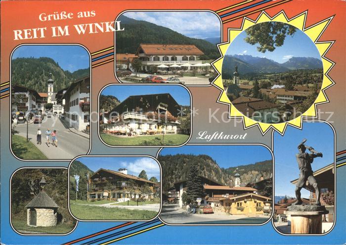 Reit Winkl Teilansichten Luftkurort Wintersportplatz