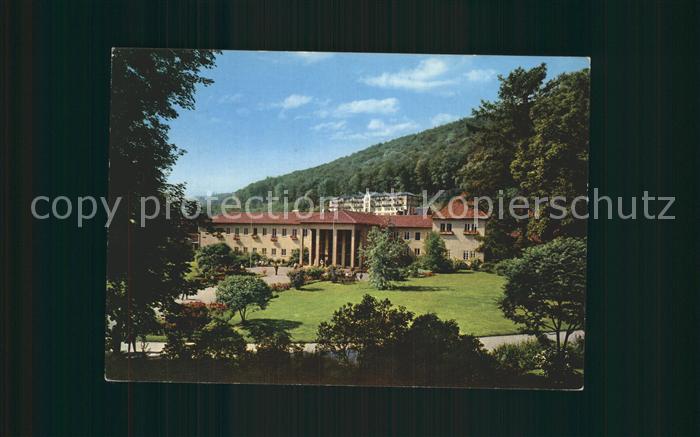 Allendorf Bad Sooden Kurpark mit Kurmittelhaus