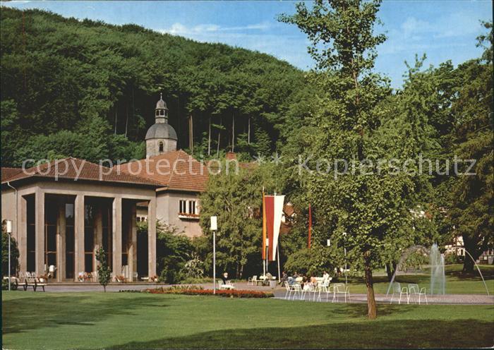 Allendorf Bad Sooden Kurpark mit Kurmittelhaus