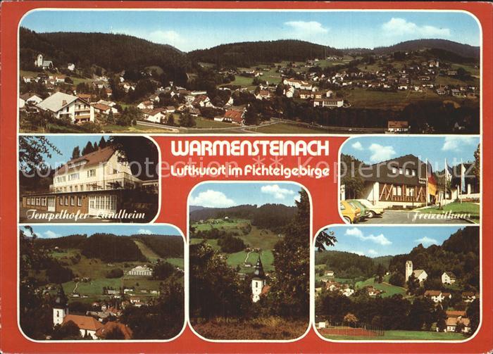 Warmensteinach Teilansichten Luftkurort Tempelhofer Landheim Freizeithaus Kirche