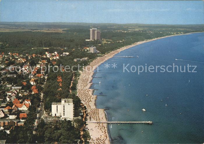 Timmendorfer Strand Ostseeheilbad Fliegeraufnahme