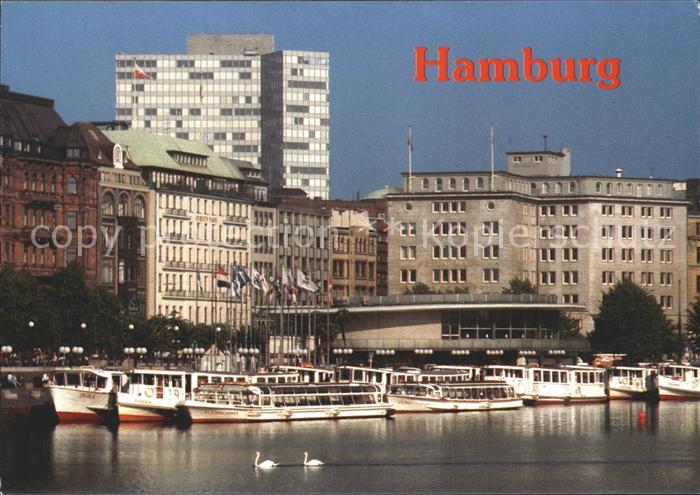 HAMBURG  CITY Alsterpavillon am Jungfernstieg