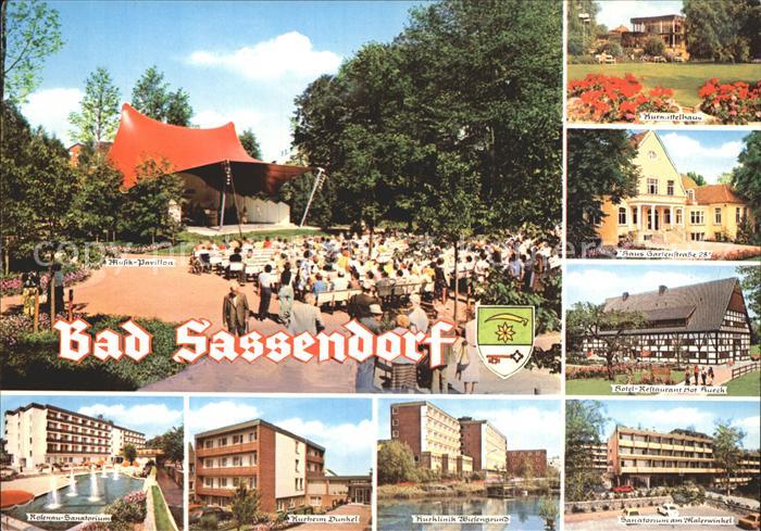 Bad Sassendorf Musikpavillon Kurmittelhaus Haus Gartenstrasse Hotel Restaurant S