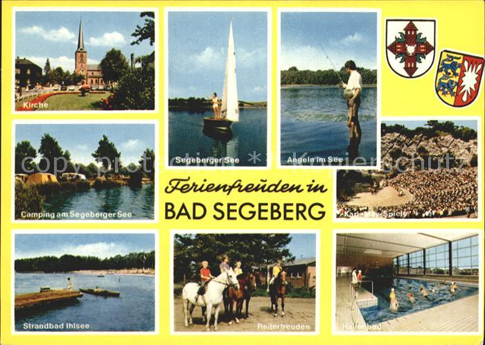 Bad Segeberg Kirche Segeberger See Segelboot Angeln Camping Karl May Spiele Stra