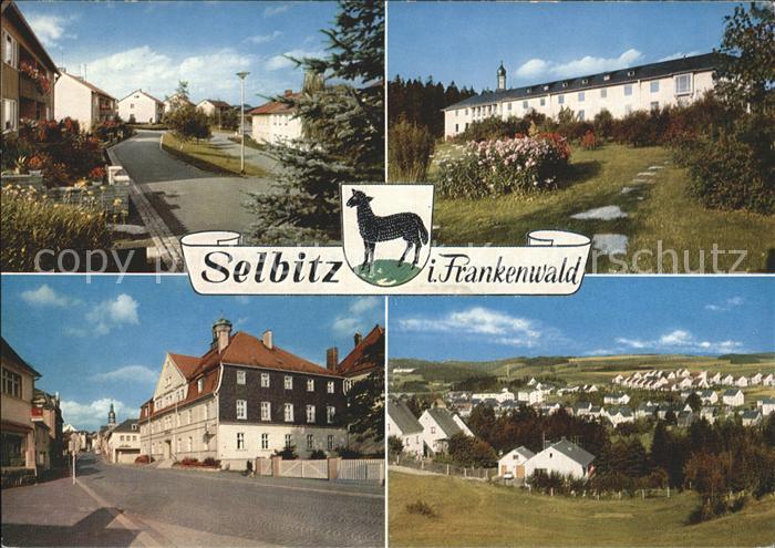 Selbitz Oberfranken Heimkehrersiedlung Mutterhaus Rathaus Mozartsiedlung