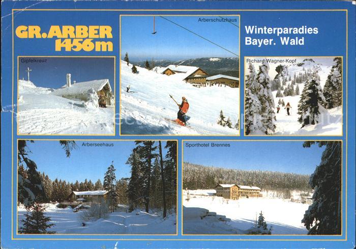Grosser Arber Winterparadies Bayerischer Wald Arberseehaus Sporthotel Schutzhaus
