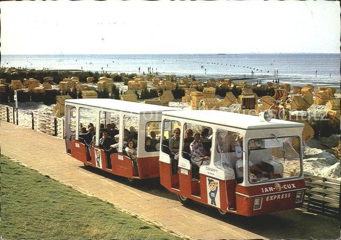 Doese Nordseeheilbad Duhnen Jan Cux Express Promenade Strand