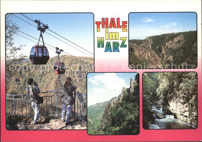 Thale Harz Schwebebahn Aussichtspunkt Felsen Bachlauf