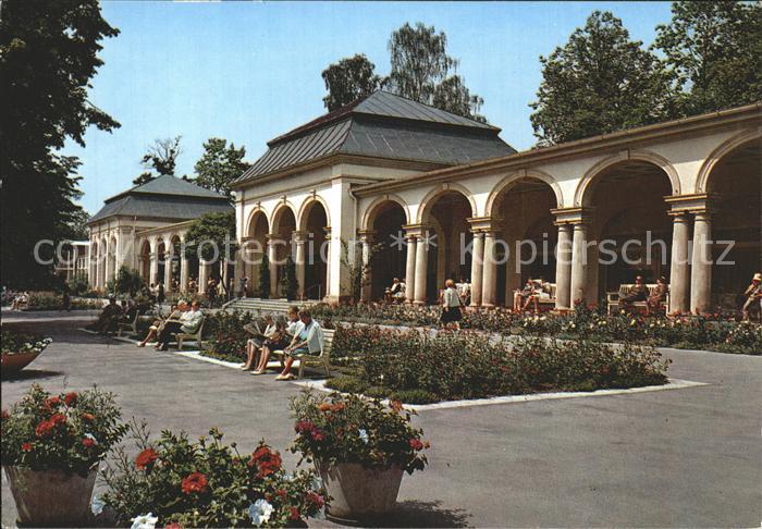 Bad Steben Wandelhalle Kurort im Frankenwald