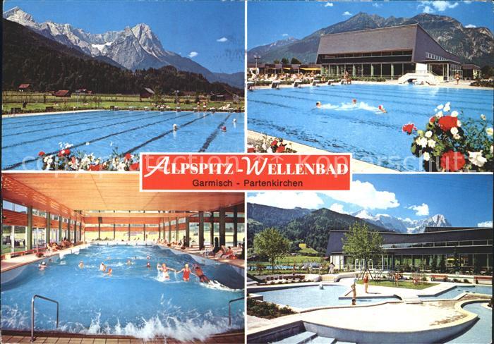 GARMISCH-PARTENKIRCHEN Bayern Alpspitz Wellenbad Schwimmbad Zugspitzgruppe Wette