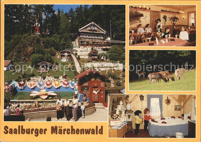 Saalburg-Ebersdorf Saalburger Maerchenwald Freizeitpark Tiergehege Restaurant
