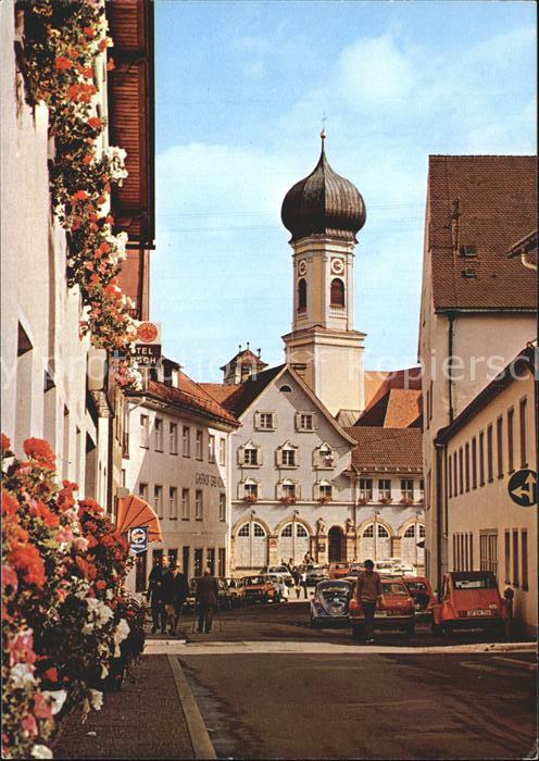Immenstadt Allgaeu Innenstadt Kirche
