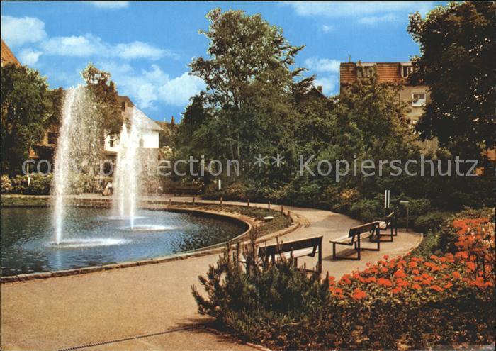 Cuxhaven Nordseebad Lichtenberg Platz Fontaene